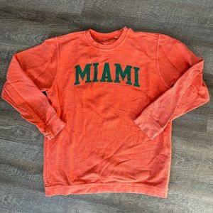 U Miami Crewneck